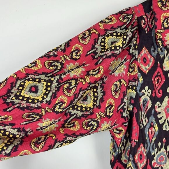 Anthropologie Forever That Girl Top Western Boho Pearl  Blouse Size XS - Picture 5 of 8